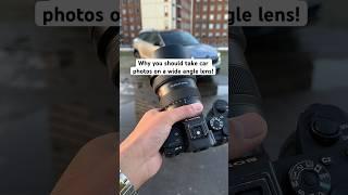 Take car photos with a wide angle lens! #wideanglelens #carphotography #carphotographer #carphoto