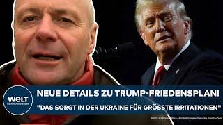 PUTINS KRIEG: "Das sorgt in der Ukraine für größte Irritationen!" Neue Details zu Trump-Friedensplan