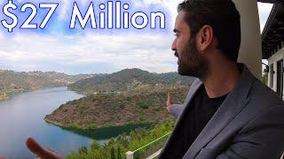 INSANE Bel Air Mega MANSION TOUR with Panoramic lake views - $27 Million