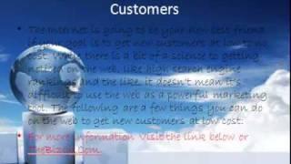 How to Use The Web to Gain Customers