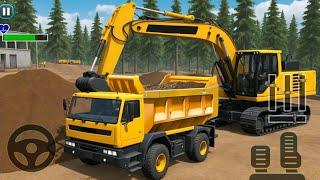 Heavy City Construction Simulator 3D - Real Highway Excavator Vehicles Builder - Android GamePlay