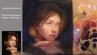 How to paint a portrait in oils (alla prima)