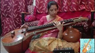 Emi Jesite Nemi... (Todi, Misra Chaapu, Thyagaraja) by Rajyashree Josyer Shrikanth on Veena