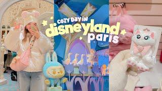 DISNEYLAND PARIS VLOG  Spending a day during a cold winter in Disneyland Paris ️