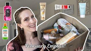 FEBRUARY EMPTIES | So many AMAZING products!