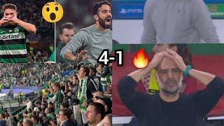 OMG!! Amorim disgraces Pep's City 4-1  in Champions League,  see his reaction after  ...