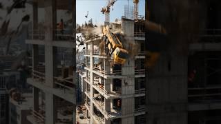  Construction site Collapse accident  #accidente  #construction  #disaster