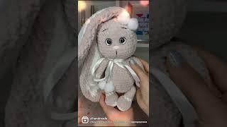  Бесплатный видео мастер-класс Зайка Лапочка  #игрушки  #зайчики  #амигурумивидео #zihandmade