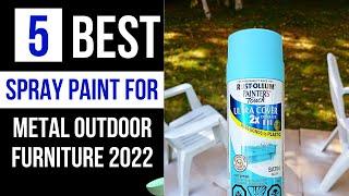 Best Spray Paint For Metal Outdoor Furniture - Picks & Reviews ( 2024 )