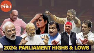 From debates to disruptions to rare humour: Parliament highs and lows in 2024