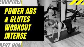 30 minutes Power Core and Glutes