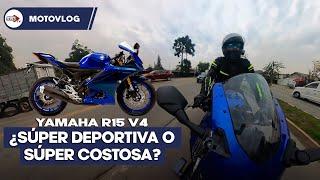 ¡La 150cc más completa que he probado! Yamaha R15 v4 2023 | Moto a diario