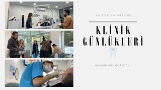 Ağız ve Diş Sağlığı/ Klinik günleri / yılbaşı ağacımız /#vlog  /  plak yapımı 