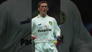 David Hopkin of Leeds United wearing our AIME DIEU hoodie