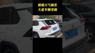 极端天气频发，大量车辆受损，保险公司的天都塌了！