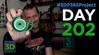 #3DP365Project - Day 202 - #3DPrinted Tape Dispenser - MatterHackers & gCreate3d
