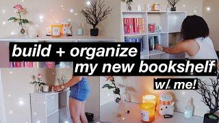 build and organize my new bookshelf with me! | paperbackgirly
