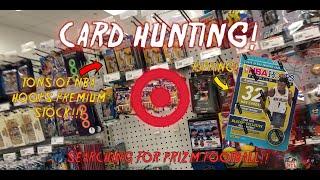 TARGET SPORTS CARD HUNT | HUNTING FOR 2020 PRIZM | NBA HOOPS BLASTER & CELLO RIP | VLOG | GIVEAWAY!