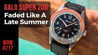 Galo Super 200 – Skin Diver On a Budget With Something Special  // Watch of the Week. Review 217