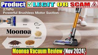 Moonoa Vacuum Review: EXPOSED This Vacuum Cleaner Legit or Scam!