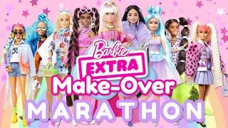 Barbie EXTRA ⭐⭐ Make-Over MARATHON! 15+ Hair Tutorials & Lookbooks!