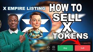 X Empire Withdrawal - How To Sell X Token