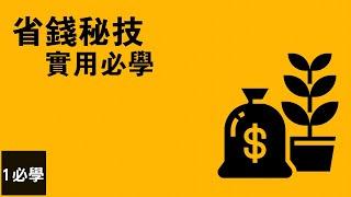 29個省錢小技巧 | 如何在日常生活慳錢的秘訣和方法 | 1 must learn 一必學