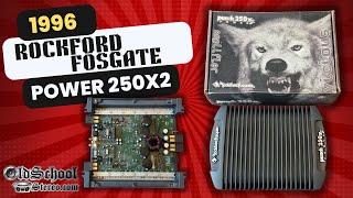 1996 Rockford Fosgate Power 250x2 Amp Dyno Test and Review