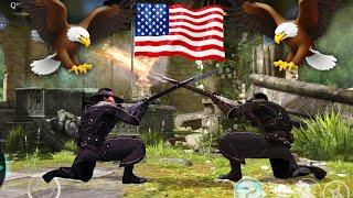 American Set  in action on Shadow Fight 3 ● Lord Gideon vs Bosses