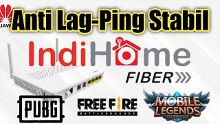 Cara Setting Wifi Indihome Untuk Games Online Freefire PUBG Mobile Legends