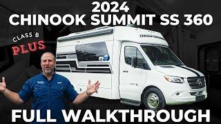 2024 Chinook Summit SS 360 *CLASS B + RV* 4-cyl Mercedes Benz Sprinter Chassis! *FULL WALKTHROUGH*