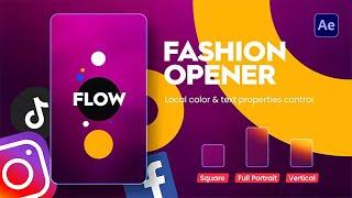 Instagram Fashion Opener ( After Effects Template )  AE Templates