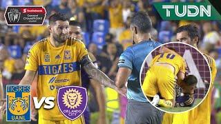 ¡EXPULSAN a Gignac! Y el VAR revierte la roja | Tigres 0-0 Orlando | CONCACHAMPIONS 2023 | TUDN