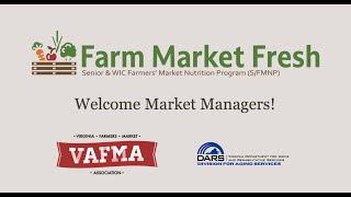 2024 Farm Market Fresh Market Manager Training