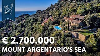 Lovely villa for sale by Mount Argentario's sea | Ref 1082 | Tuscany, Italy