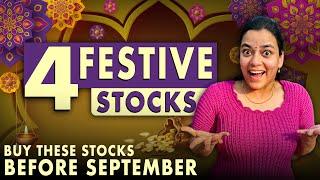 Investing Early In 4 Stocks To Makes Profits In 🪔 Diwali | OneSanika