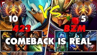 423 (KEZ) Carry vs BZM (PANGOLIER) Mid - Epic Battle Of Top Dota 2 Players - Z Dota 2 Channel