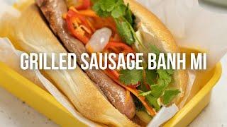 Grilled Sausage Banh Mi