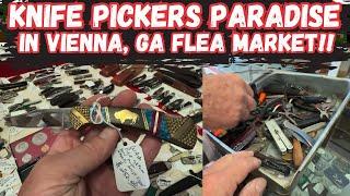 Knife Picker's Paradise in Vienna, GA Flea Market!