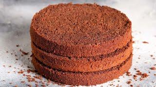 CHOCOLATE Chiffon SPONGE CAKE/ Chocolate Sponge Cake RECIPE