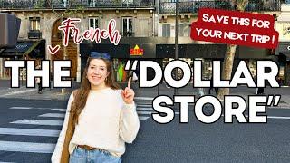 COME SHOPPING WITH ME AT THE FRENCH « DOLLAR STORE » (including prices !)