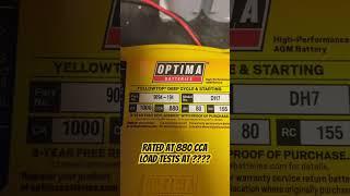 OPTIMA Battery Load Test