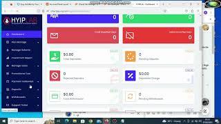Complete HYIP investment Platform | Website with HYIP PRO php Script 2023