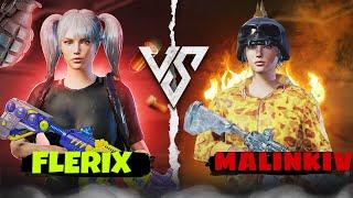 FLERIX  vs MALINKIV  #pubgmobile #pubg #tdm