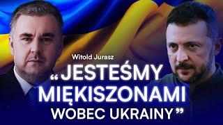 NAPIĘTE STOSUNKI Z UKRAINĄ. JURASZ BARDZO MOCNO: "JESTEŚMY MIĘKISZONAMI"