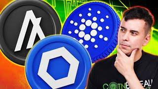 Cardano, Chainlink, Algorand PUMP And DUMP!? What's NEXT!?