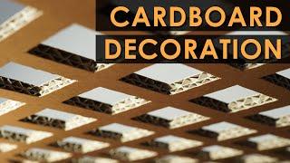 DIY Cardboard Decoration