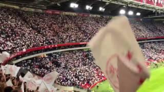 Incredible atmosphere at Johan Cruyff arena Ajax Vs Nice Champions League