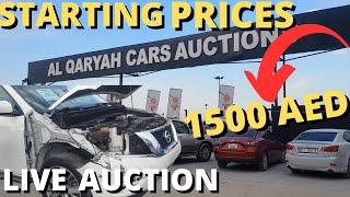 LIVE AUCTION IN SHARJAH, AMAZING CARS WITH (INSANE PRICES)