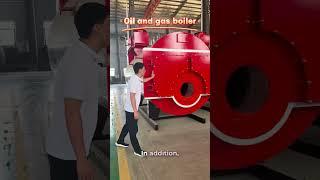 High-efficiency horizontal oil and gas boilers. #heating #industrialboiler #fuelgas #energy